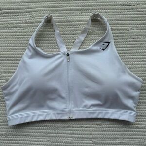 Gymshark Front Zip Sports bra XL